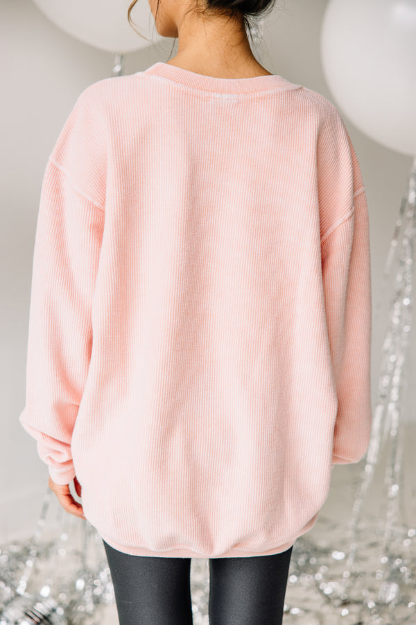 Pastel Pink Oversized Sweater
