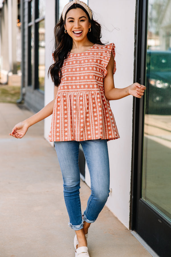 embroidered top