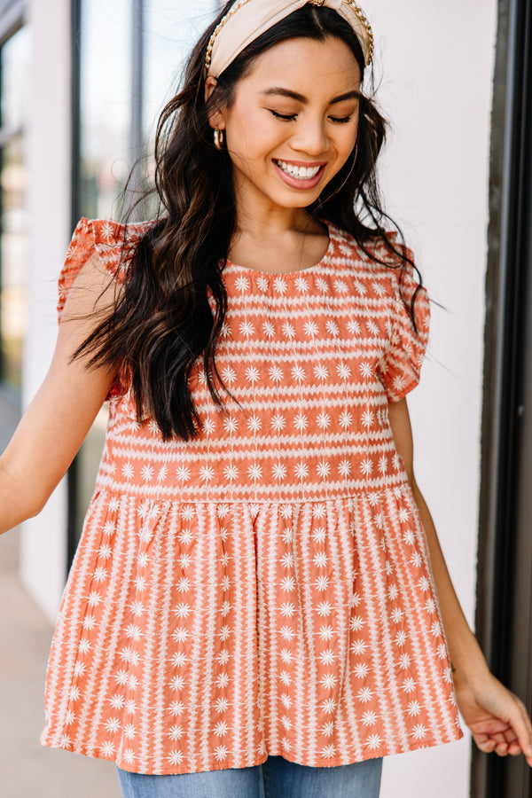 embroidered top