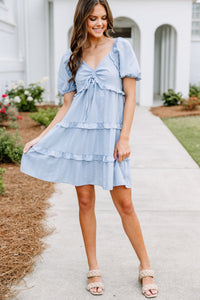 What Could Be Powder Blue Babydoll Dress