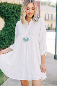 cute white summer dress