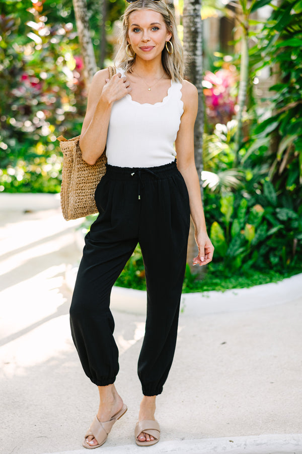 Get To It Black Joggers – Shop the Mint