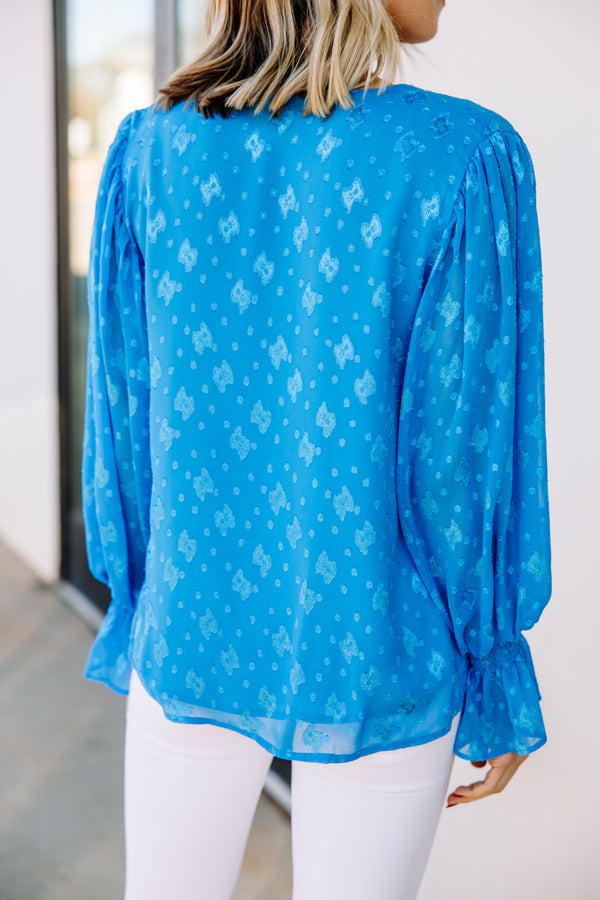 blue teddy bear blouse