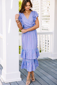 feminine gingham dress