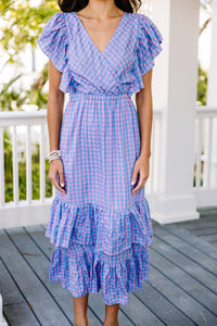 feminine gingham dress