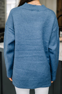 Get Focused Light Blue Sweater
