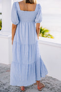 Think About It Light Blue Midi Dress – Shop the Mint