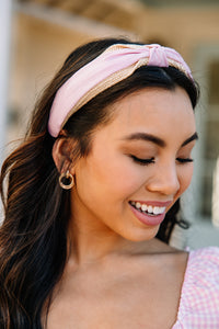 Out In The Sun Pink Headband