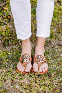 brown versatile sandals