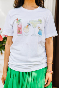 cocktail graphic tee