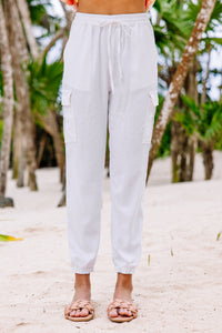 trendy linen pants