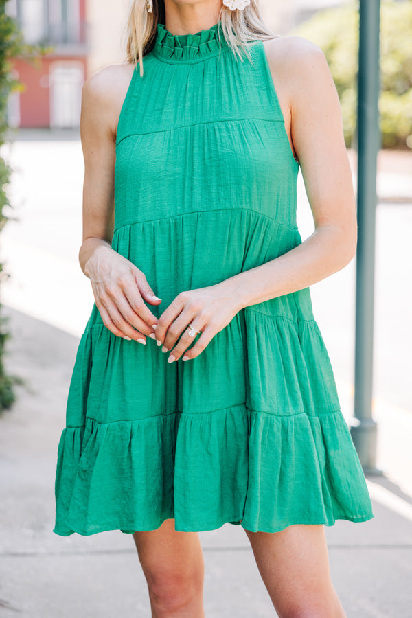 cute green dress