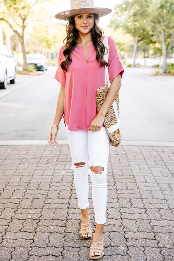This Is Why Desert Rose Pink Top – Shop the Mint