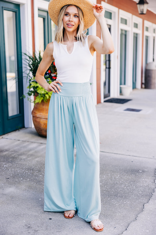 Buy Light Blue, Palazzo Pants, Relaxing Pants, Trendy Outfits, Bridesmaids  Dress,casual Clothes, Tiedye Boutique Sweatpants, Spring Clothing Online in  India - Etsy