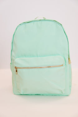 Easy Going Mint Varsity Backpack – Shop the Mint