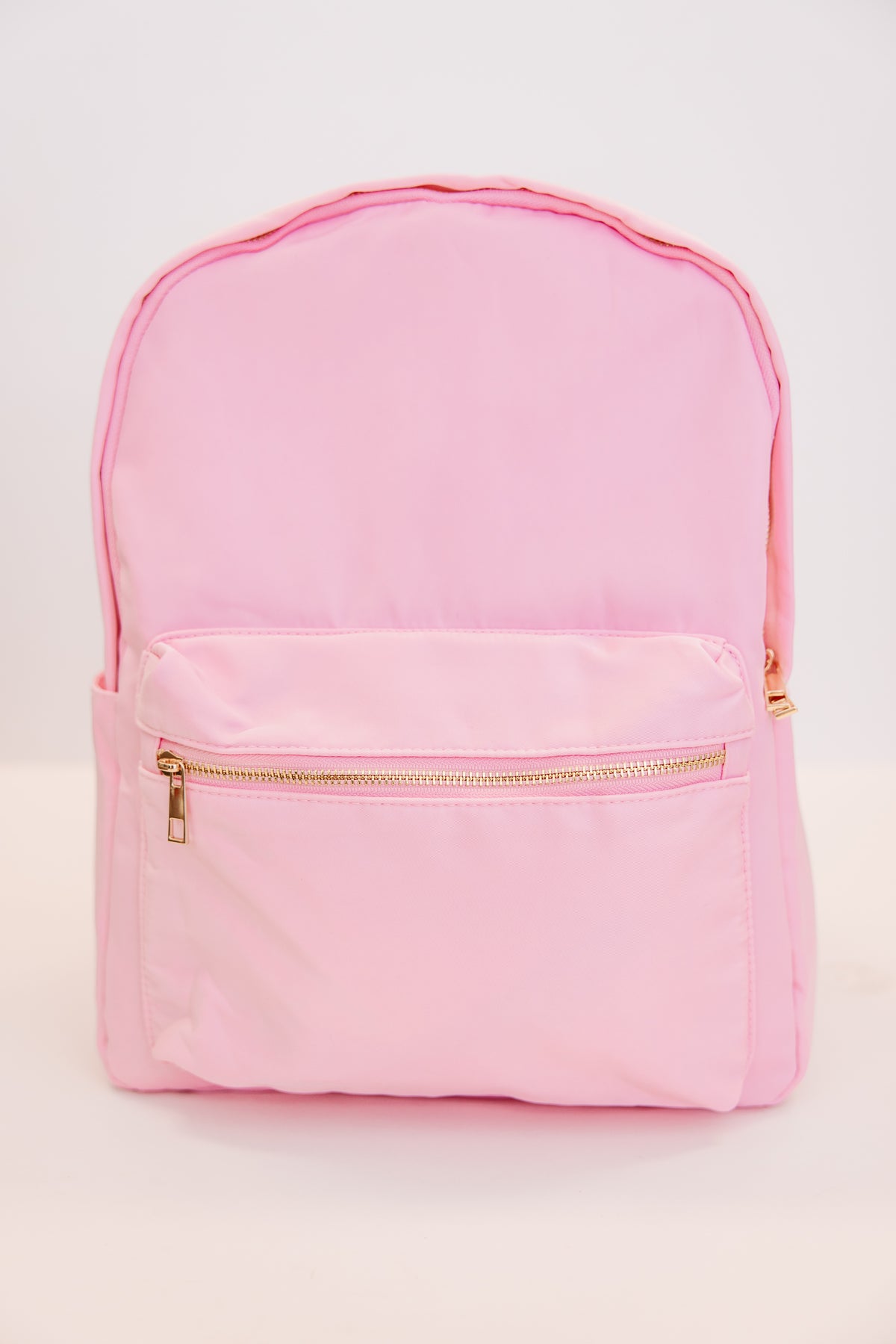 Easy Going Baby Pink Varsity Backpack – Shop the Mint