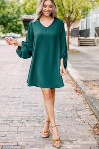 bubble sleeve dress