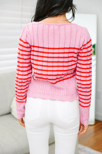 cute striped sweater