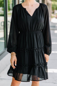 trendy little black dress