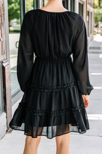 trendy little black dress