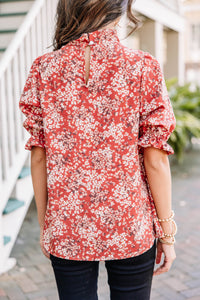 ditsy floral blouse