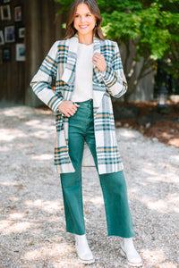 trendy fall plaid coat