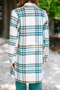 trendy fall plaid coat