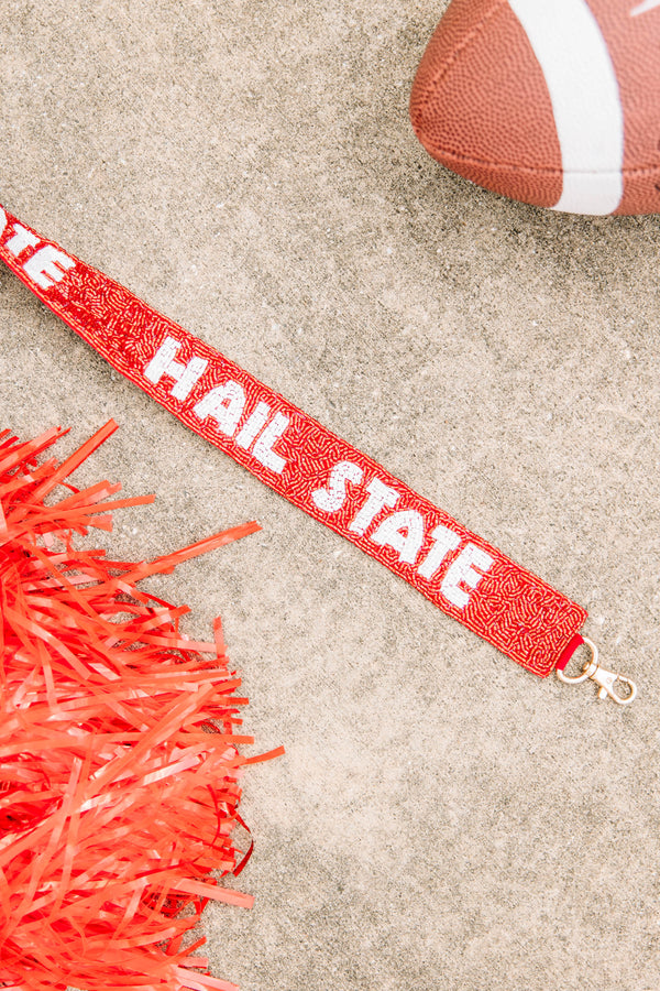 beaded purse straps, treasure jewels gameday, hail state beaded purse strap
