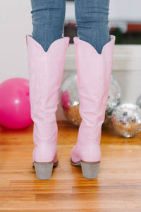 Best Day Ever Light Pink Western Boots