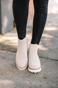 Make It Your Own Light Gray Booties