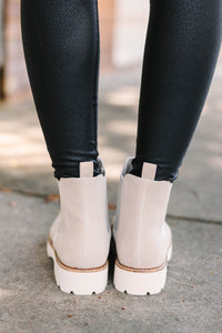 Make It Your Own Light Gray Booties