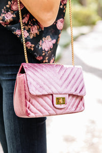 trendy velvet purse
