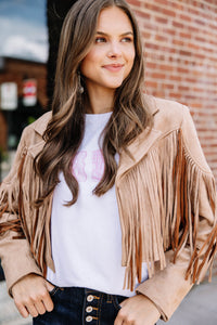 trendy fringe jacket