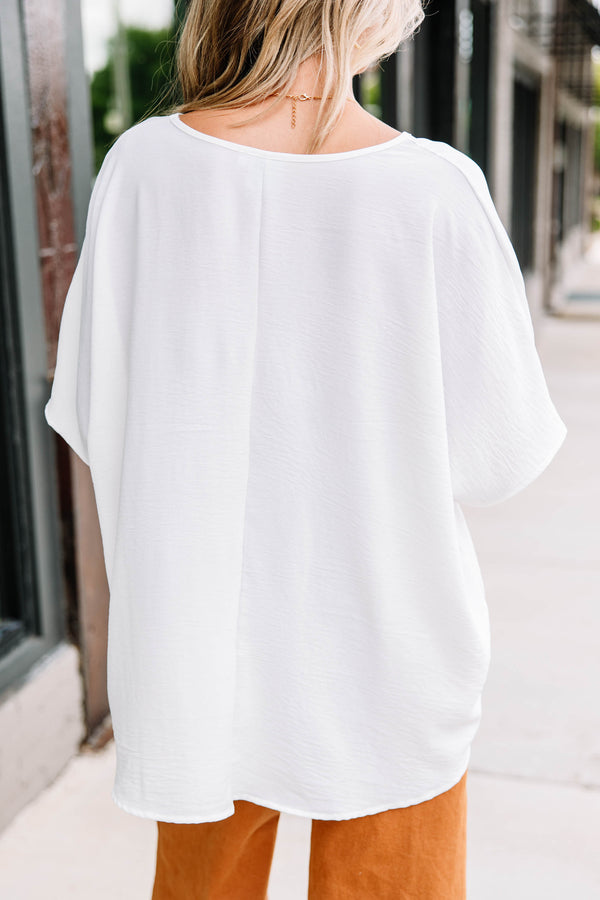 oversized casual women's tee