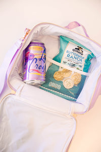 All Packed Up Lilac Varsity Lunchbox