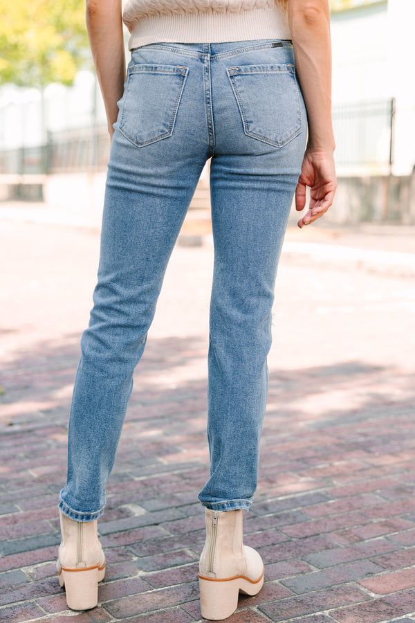 KanCan: Meet You There Medium Wash Mom Jeans