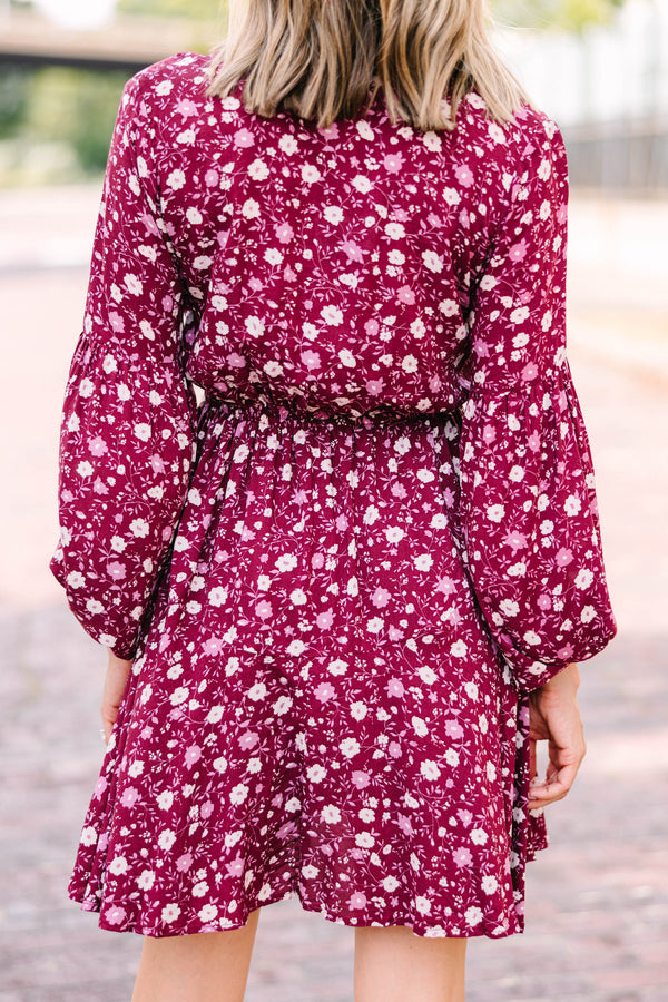 trendy women's floral dress
