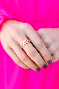 Give You Everything Gold Adjustable Ring