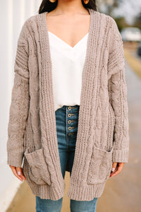 classic cable knit sweater