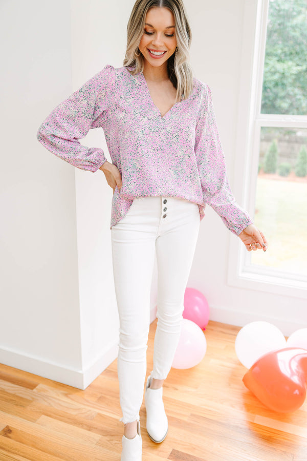 ditsy floral blouse for women