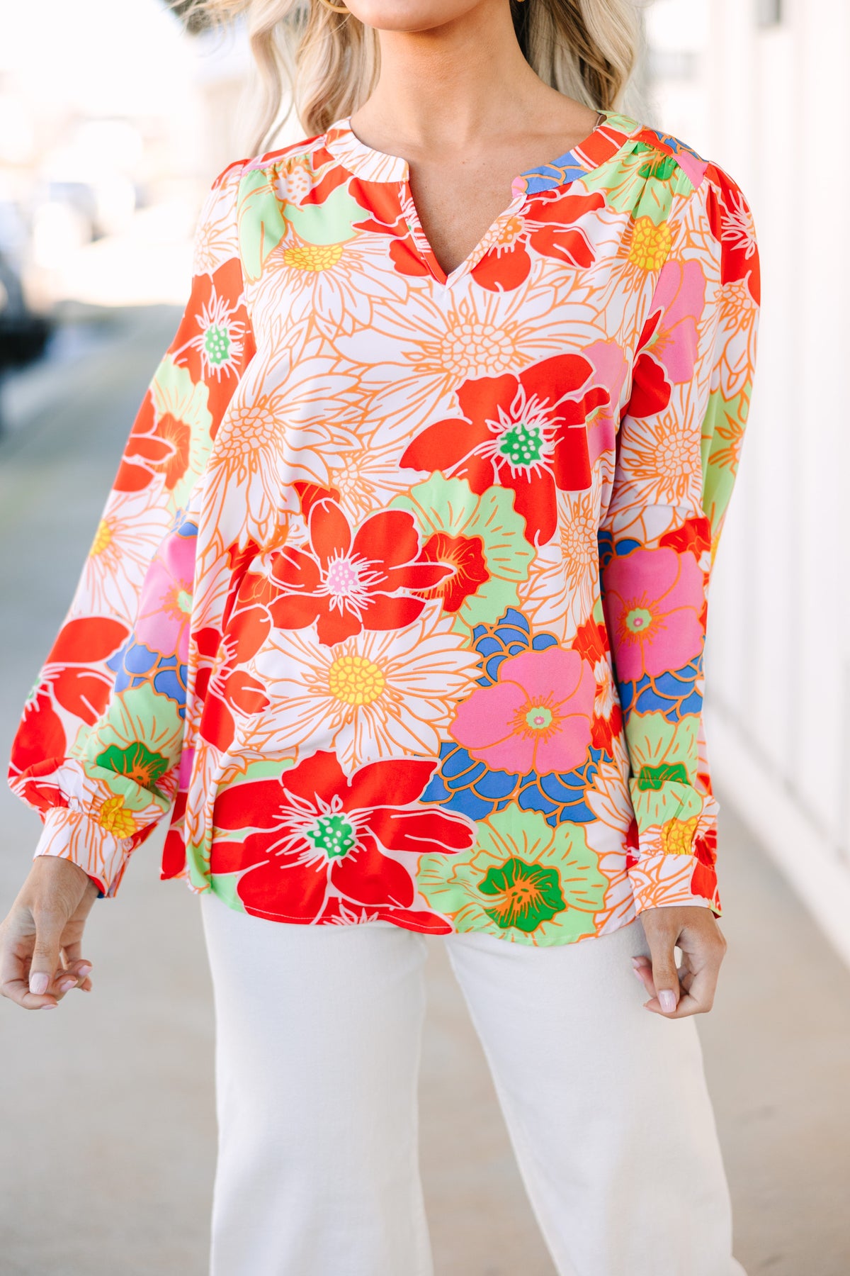 All You Need Blush Pink Floral Blouse – Shop the Mint