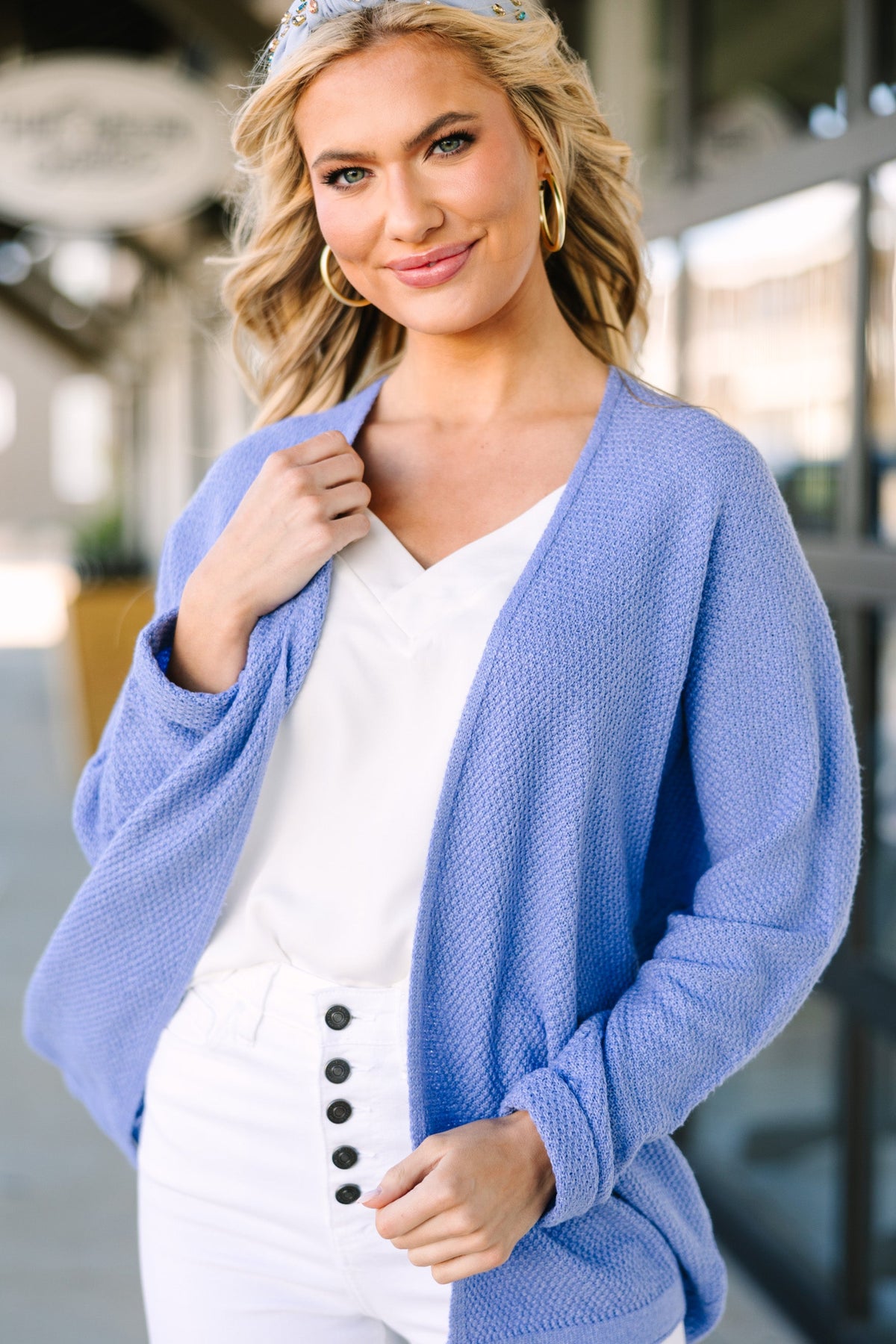 Call On Me Light Blue Cardigan – Shop the Mint