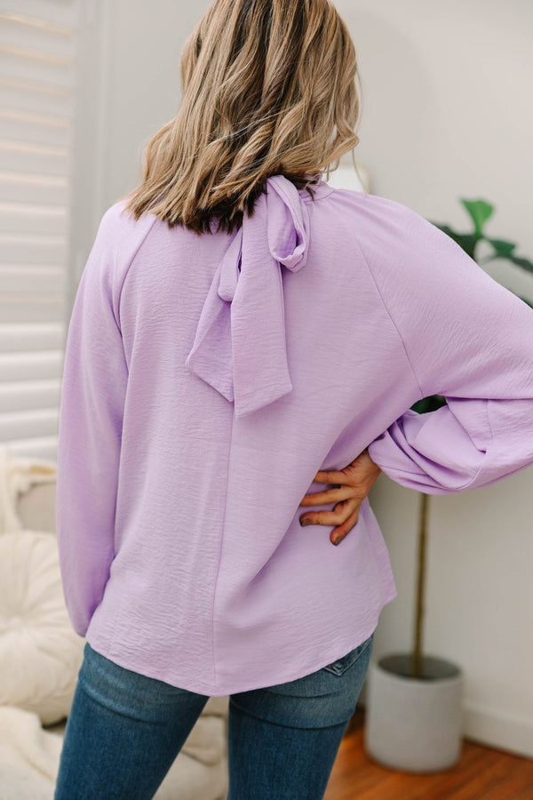 cute purple blouse