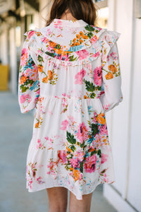 feminine floral dress