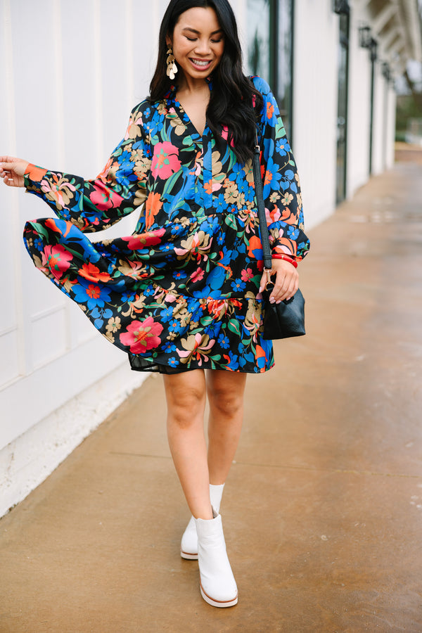 In Your Dreams Black Floral Babydoll Dress Shop the Mint In Your Dreams Black Floral Babydoll Dress Shop the Mint