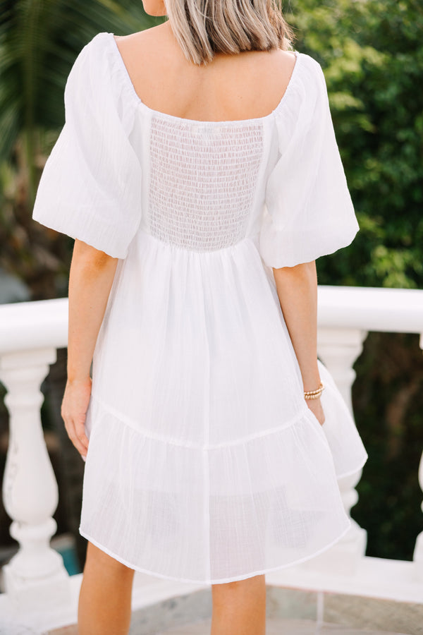 Say I Do White Babydoll Dress – Shop the Mint Say I Do White Babydoll Dress – Shop the Mint