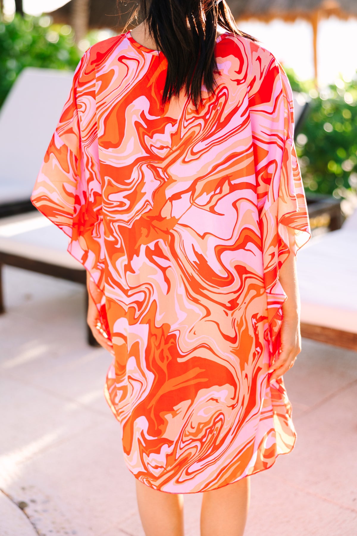 Palm Springs Queen Red Marble CoverUp Shop the Mint