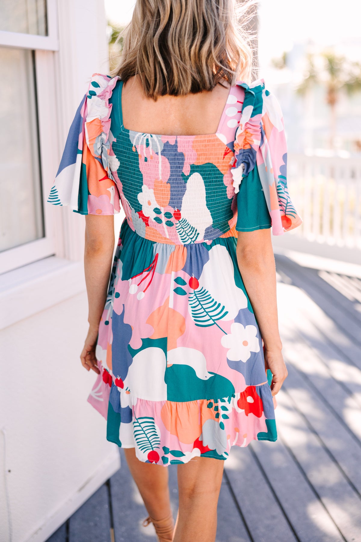 Find Your Way Mauve Pink Abstract Dress – Shop the Mint