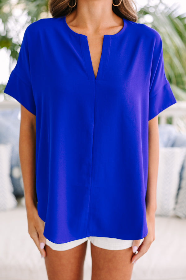 This Is Why Bright Blue Top – Shop the Mint