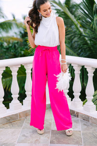 Welcome To Joy Pink Wide Leg Pants – Shop the Mint